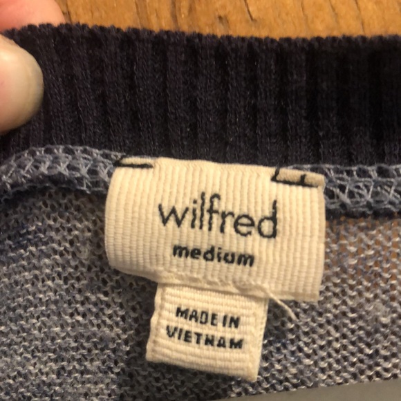 Wilfred Blue Sweater - Size M - Picture 2 of 3